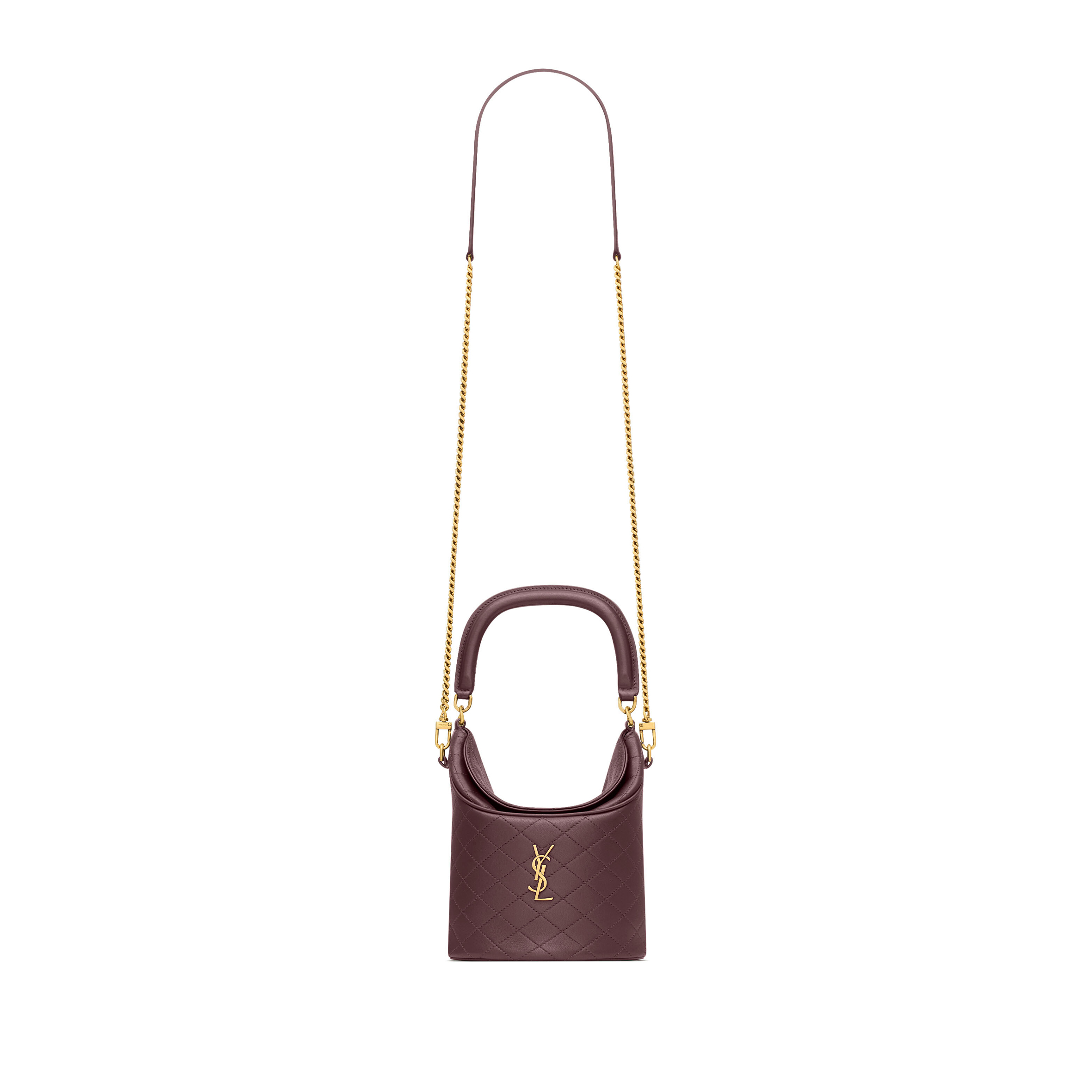 YSL GABY BUCKET BAG IN LAMBSKIN 7639611EL076195 (18*15*13cm) YSL GABY BUCKET BAG IN LAMBSKIN 7639611EL076195 (18*15*13cm)